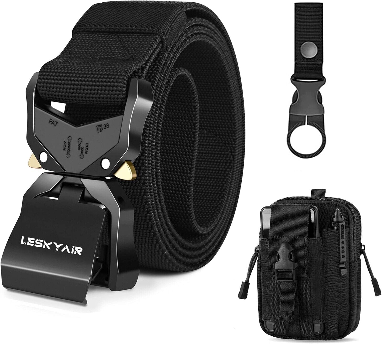 Armee Militär Military Gürtel Taktischer Gürtel Belt Nylon Schnalle Herren NEU