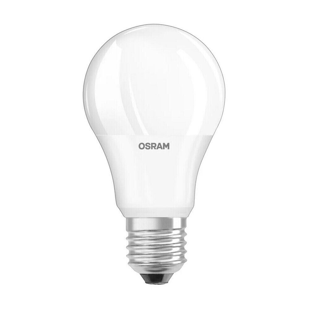 1 x Osram LED Lampen A60 Birnen 8,5W = 60W E27 matt 806lm Tageslicht 6500K kalt