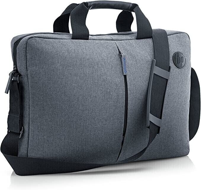 HP Umhängetasche mit Reißverschluss für Laptops, Tablets, 15,6 Zoll Laptopfach