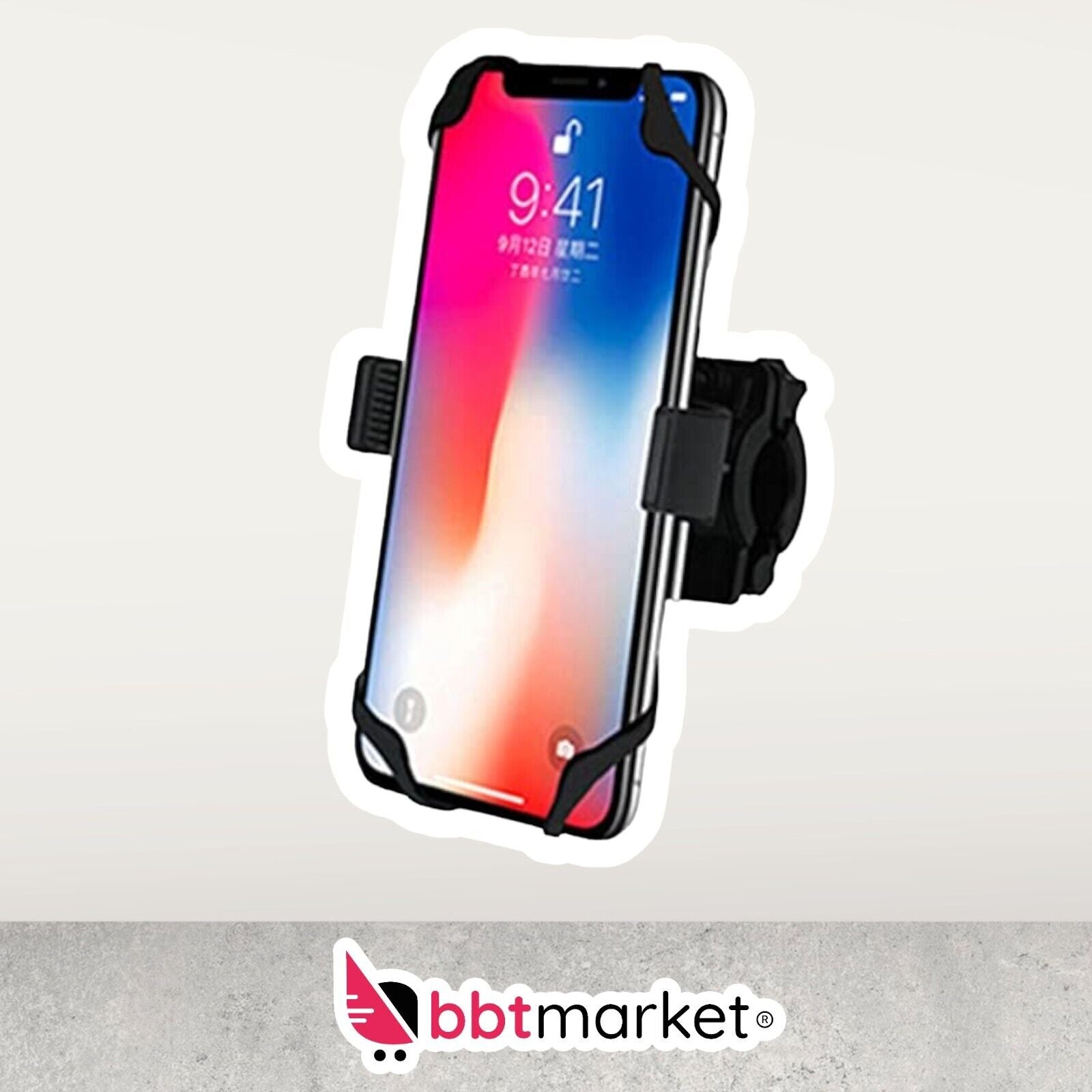 Handyhalterung Fahrrad Silikon Universal Lenker Handy Halterung Halter PhoneHold