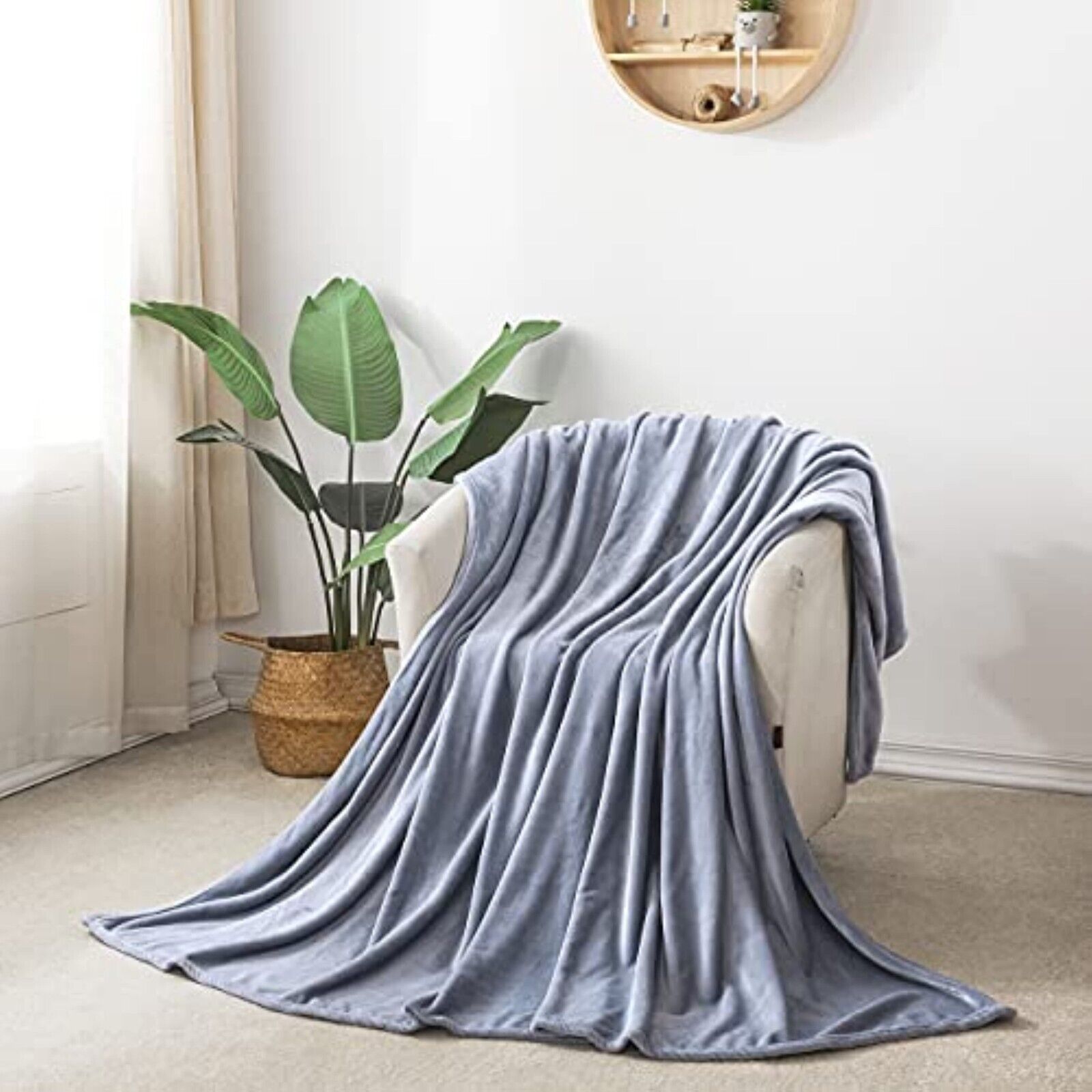Cuddly blanket, fluffy blanket, fleece blanket, sofa blanket, bedspread 150x200cm