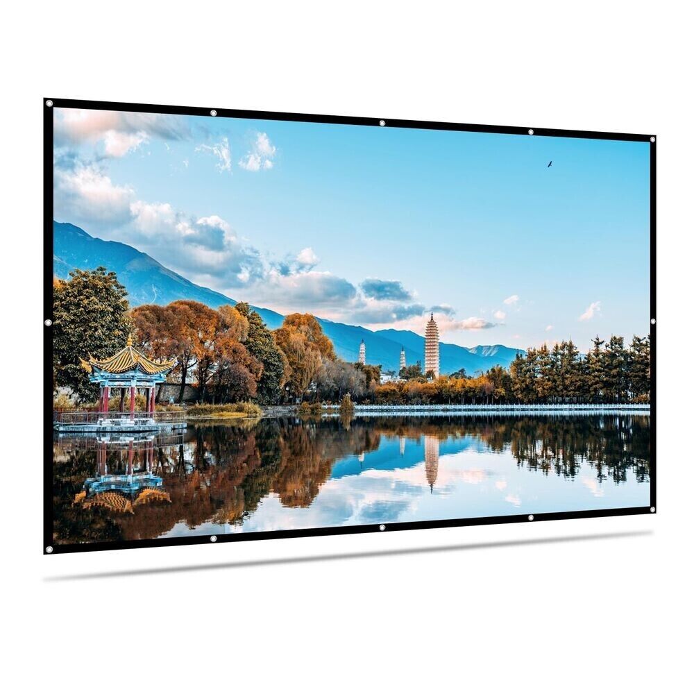 150" roll-up projector screen projector screen projection screen 16:9 332x191
