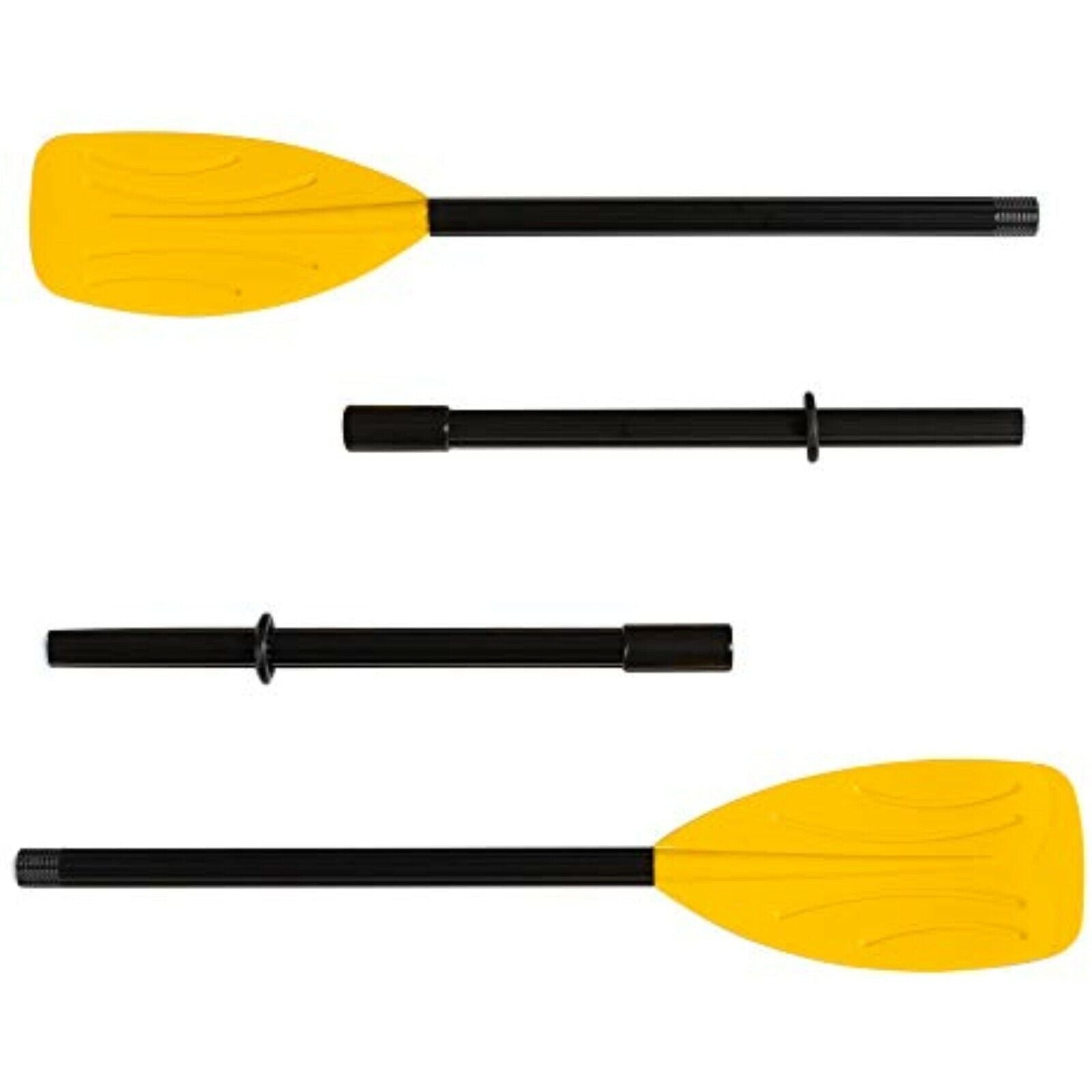 Paddel Set 122 cm 2er – Zerlegbare Kunststoff Ruder für Schlauchboot, Kajak, Kanu & SUP