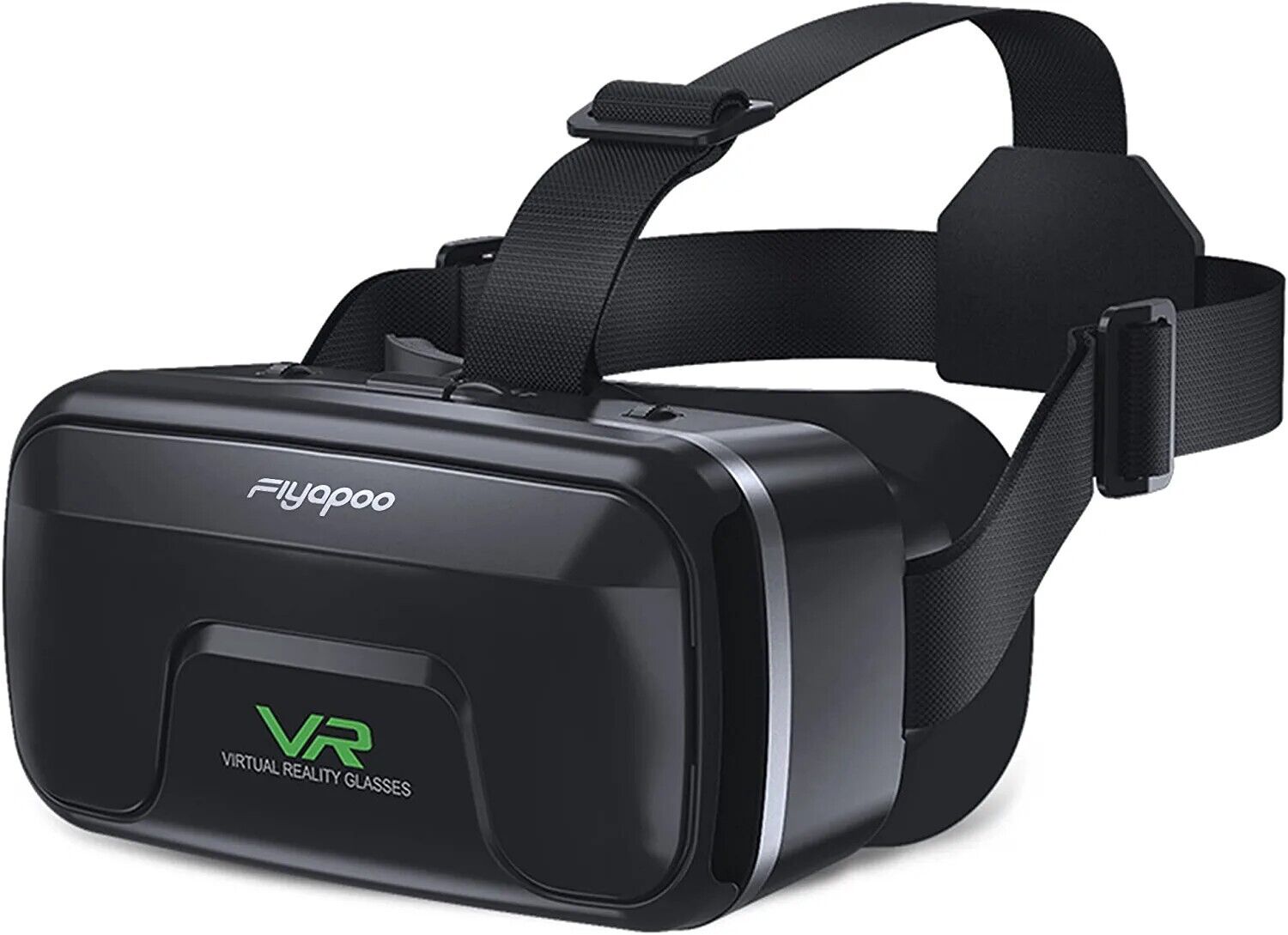 VR Brille 3D für Smartphone & PC – Leichtes VR Headset mit Linsen-/Pupillen-Distanzregler, abnehmbarem Komfortpolster, kompatibel mit Android & iOS