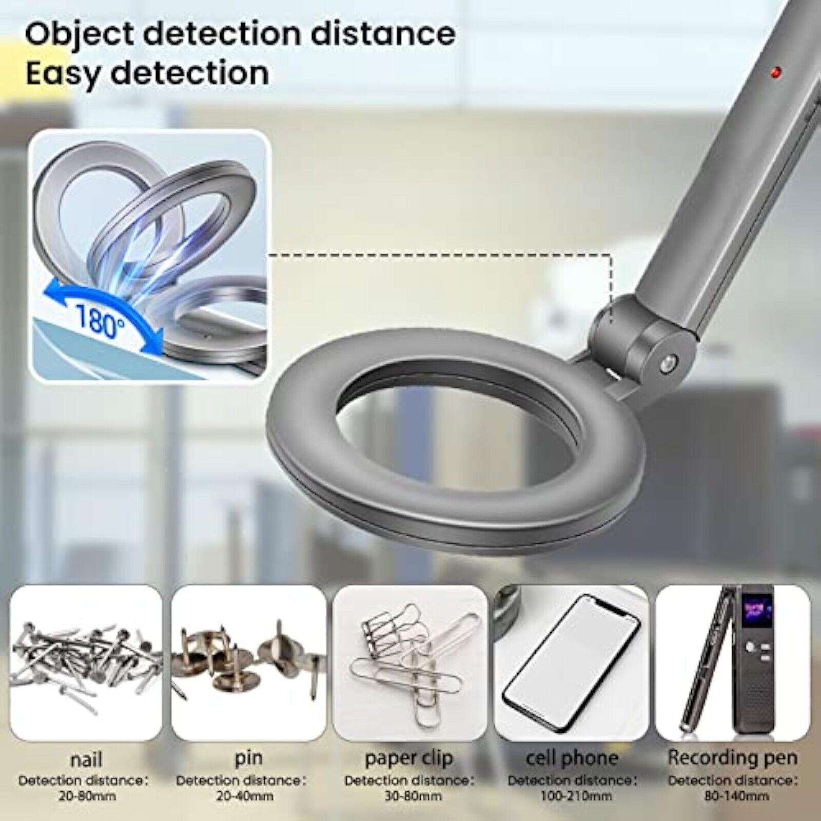 Professioneller LED Metalldetektor Gold Metal Detector Wasserdicht 2023 NEU