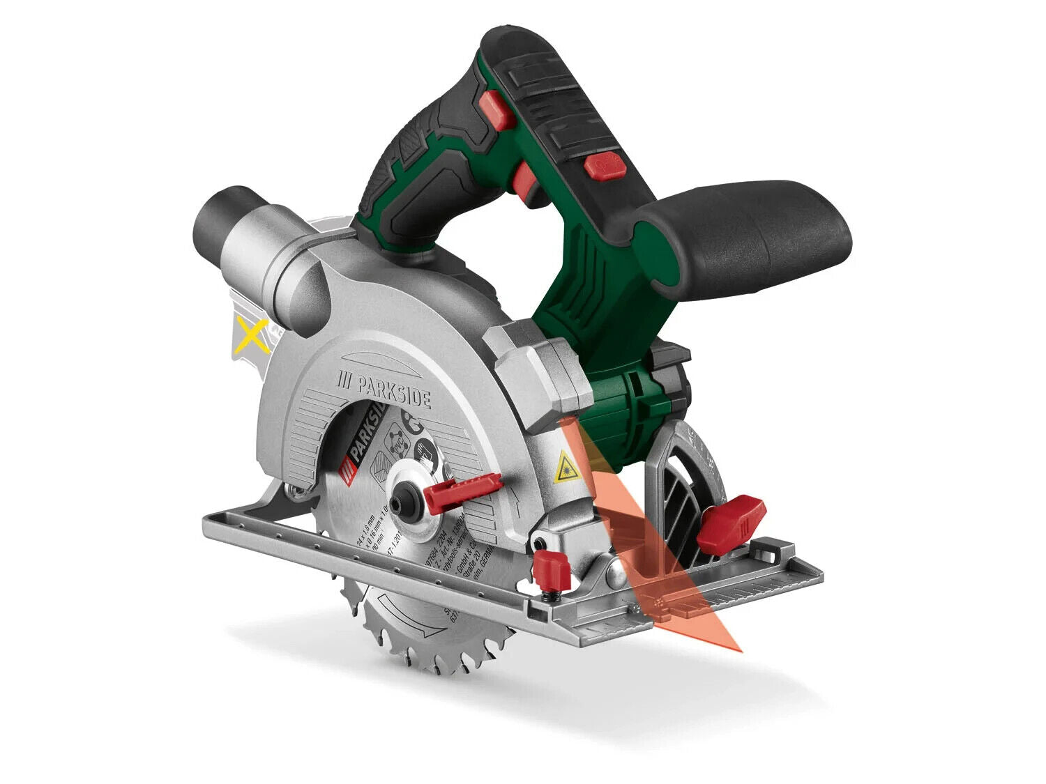 PARKSIDE 20 V Cordless Circular Saw PHKSA 20 Li without battery and charger-NEW