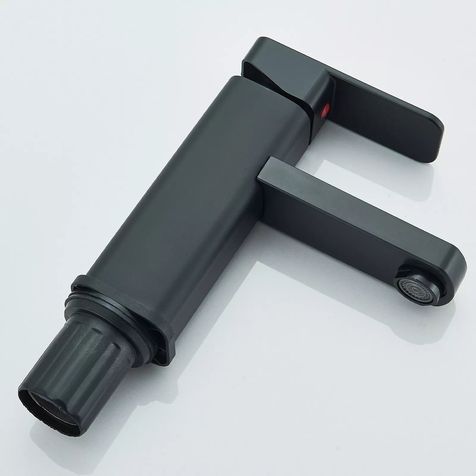 Wash basin faucet bathroom faucet wash basin single lever mixer tap-black-NEW