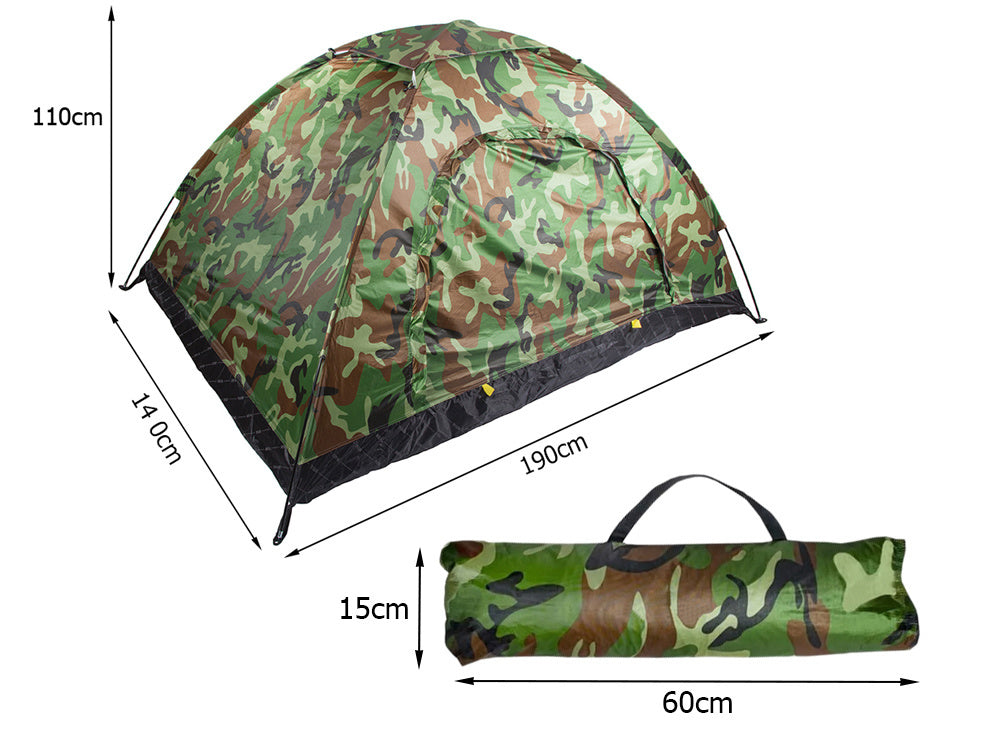 2-3 person tent 190x140x110cm dome tent waterproof+bag Festival &amp; Camping