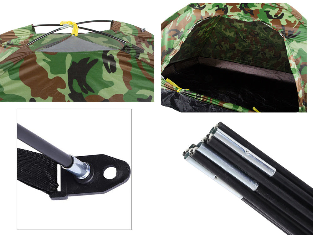 2-3 person tent 190x140x110cm dome tent waterproof+bag Festival &amp; Camping