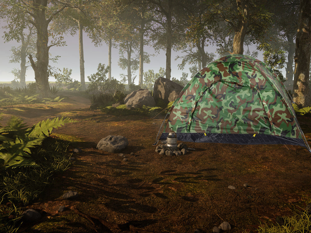 2-3 person tent 190x140x110cm dome tent waterproof+bag Festival &amp; Camping