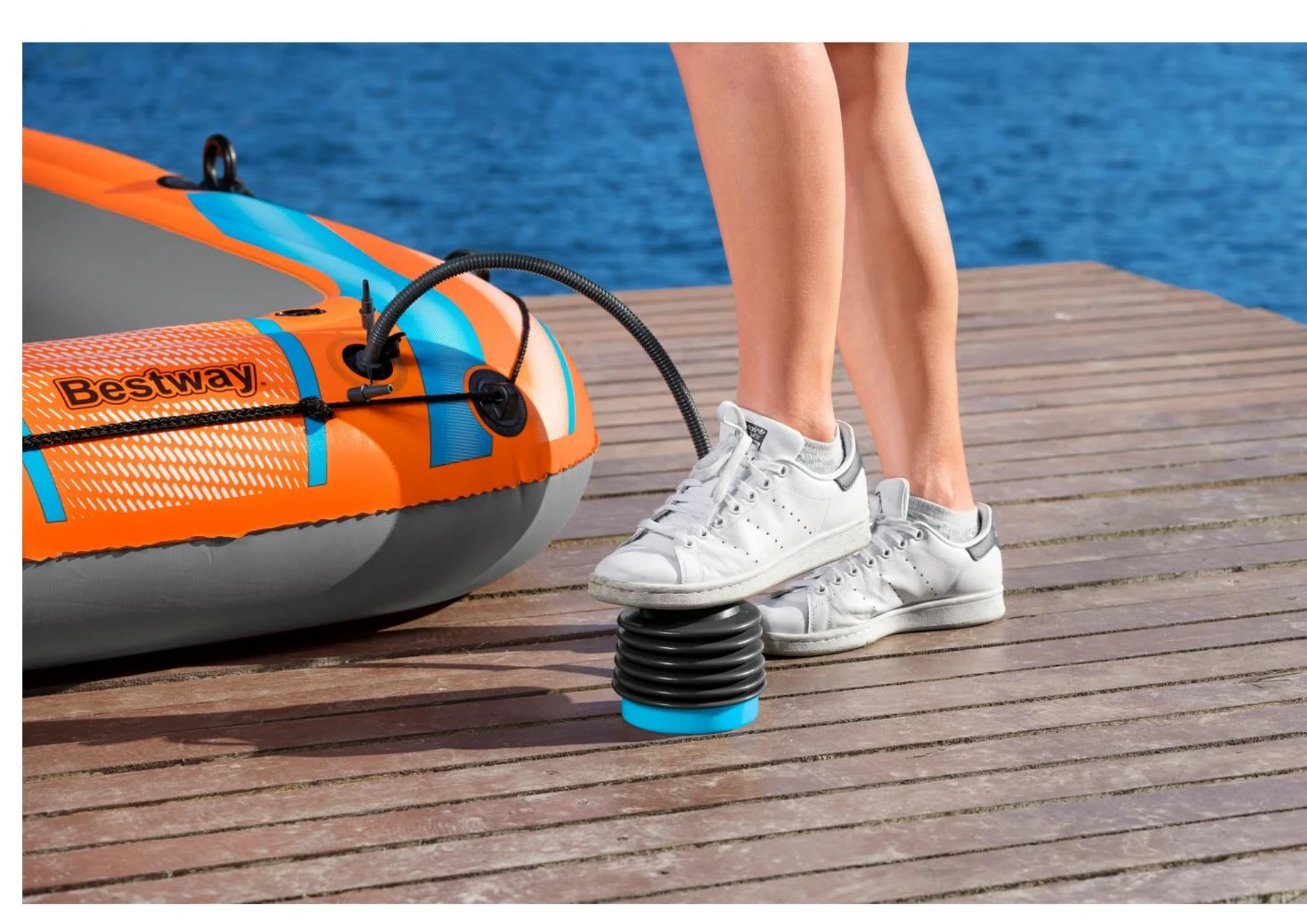 Bestway Kondor 2000 Schlauchboot 2 Personen Set Paddel Pumpe Auswahl