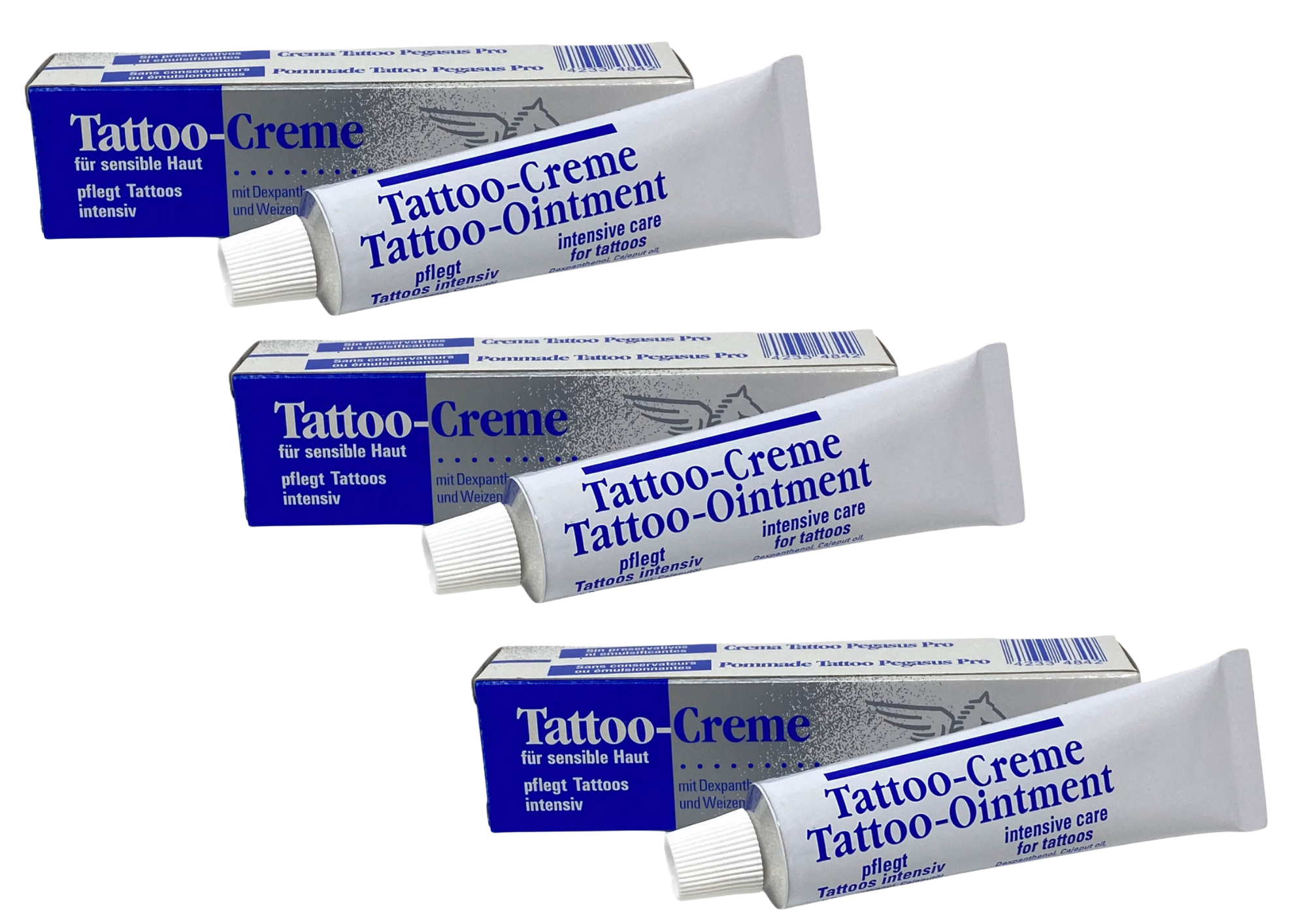 Pegasus Pro Tattoo Creme 25ml – Vegane Tattoo Pflege mit Cajeputöl & Dexpanthenol