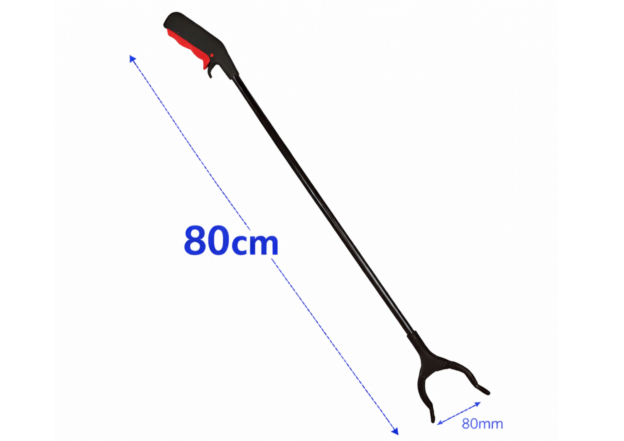 Greifzange 80 cm – Müllgreifer & Greifhilfe für Senioren, Abfallsammler & Alltagshilfe