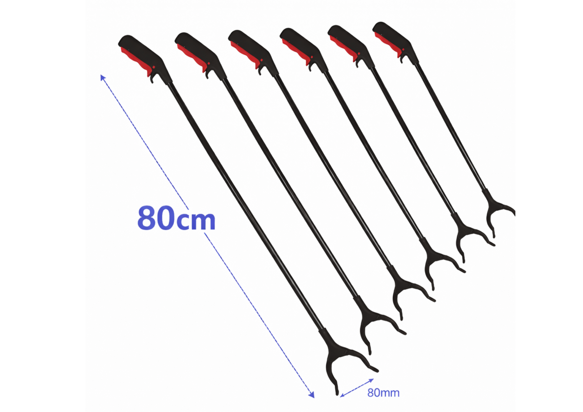 Greifzange 80 cm – Müllgreifer & Greifhilfe für Senioren, Abfallsammler & Alltagshilfe