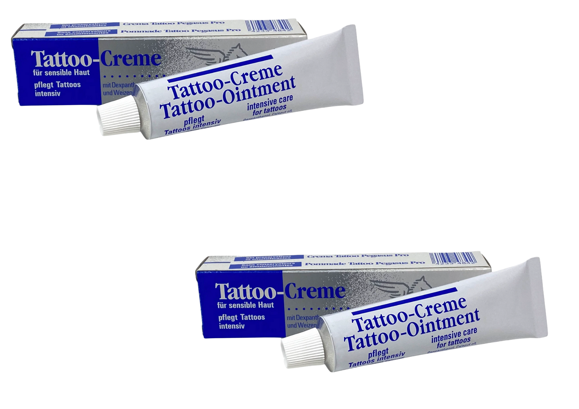 Pegasus Pro Tattoo Creme 25ml – Vegane Tattoo Pflege mit Cajeputöl & Dexpanthenol