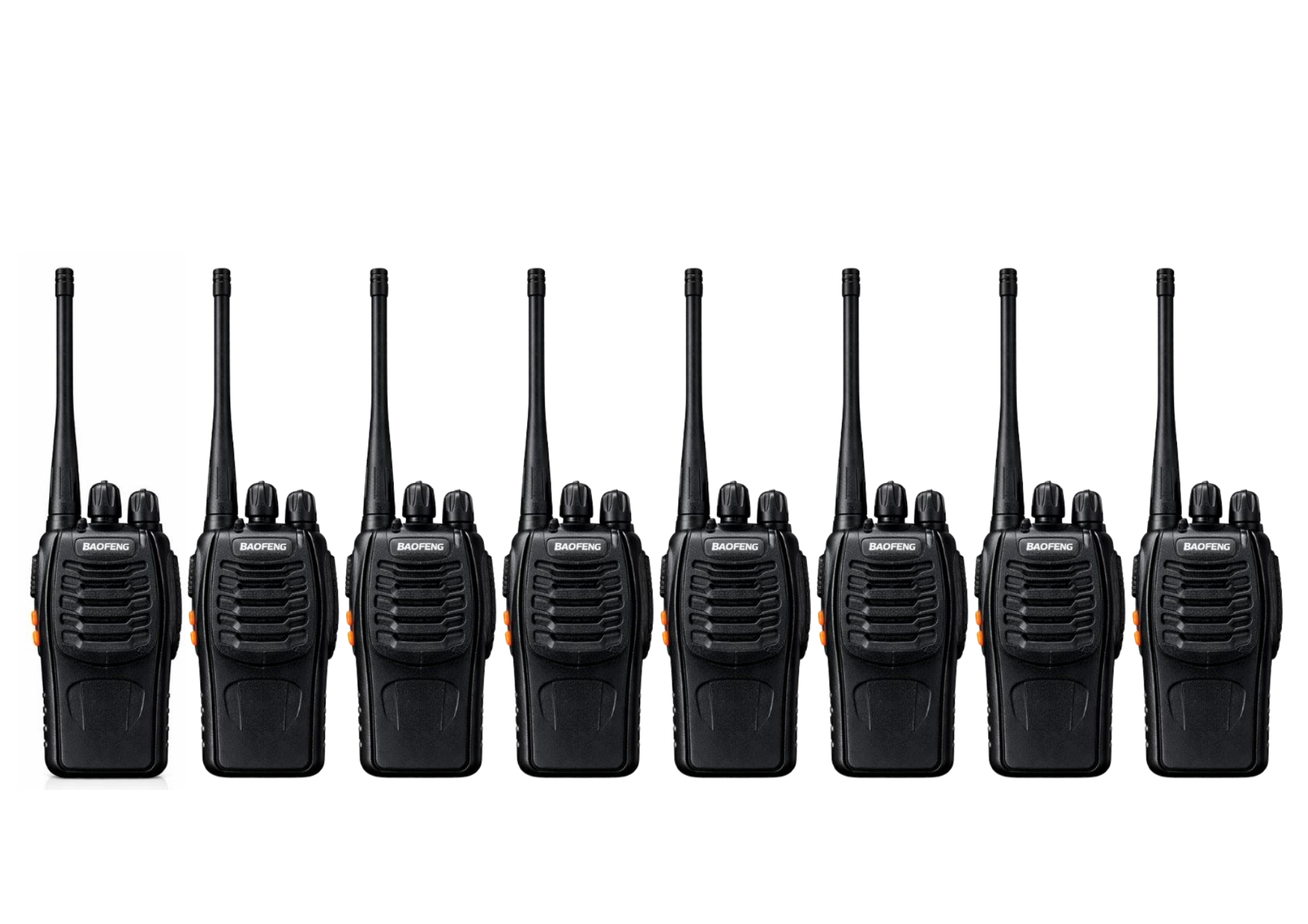 10X BAOFENG PMR446 BF-88E 0.5W 3KM WALKIE TALKIE HANDHELD RADIO AUTO SQUELCH VOX 