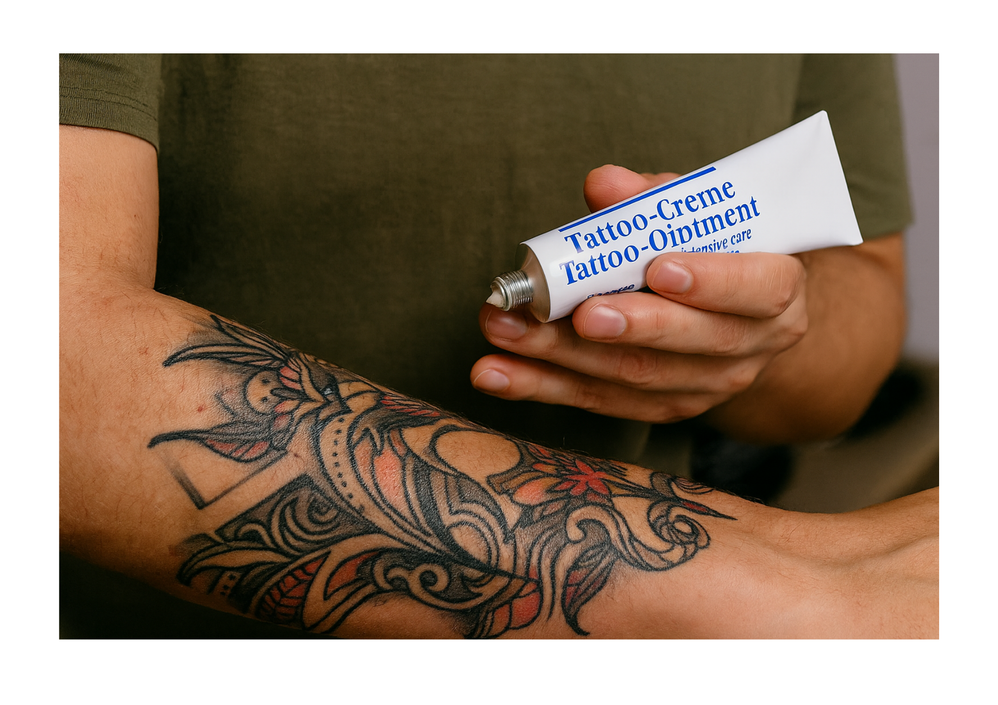 Pegasus Pro Tattoo Creme 25ml – Vegane Tattoo Pflege mit Cajeputöl & Dexpanthenol