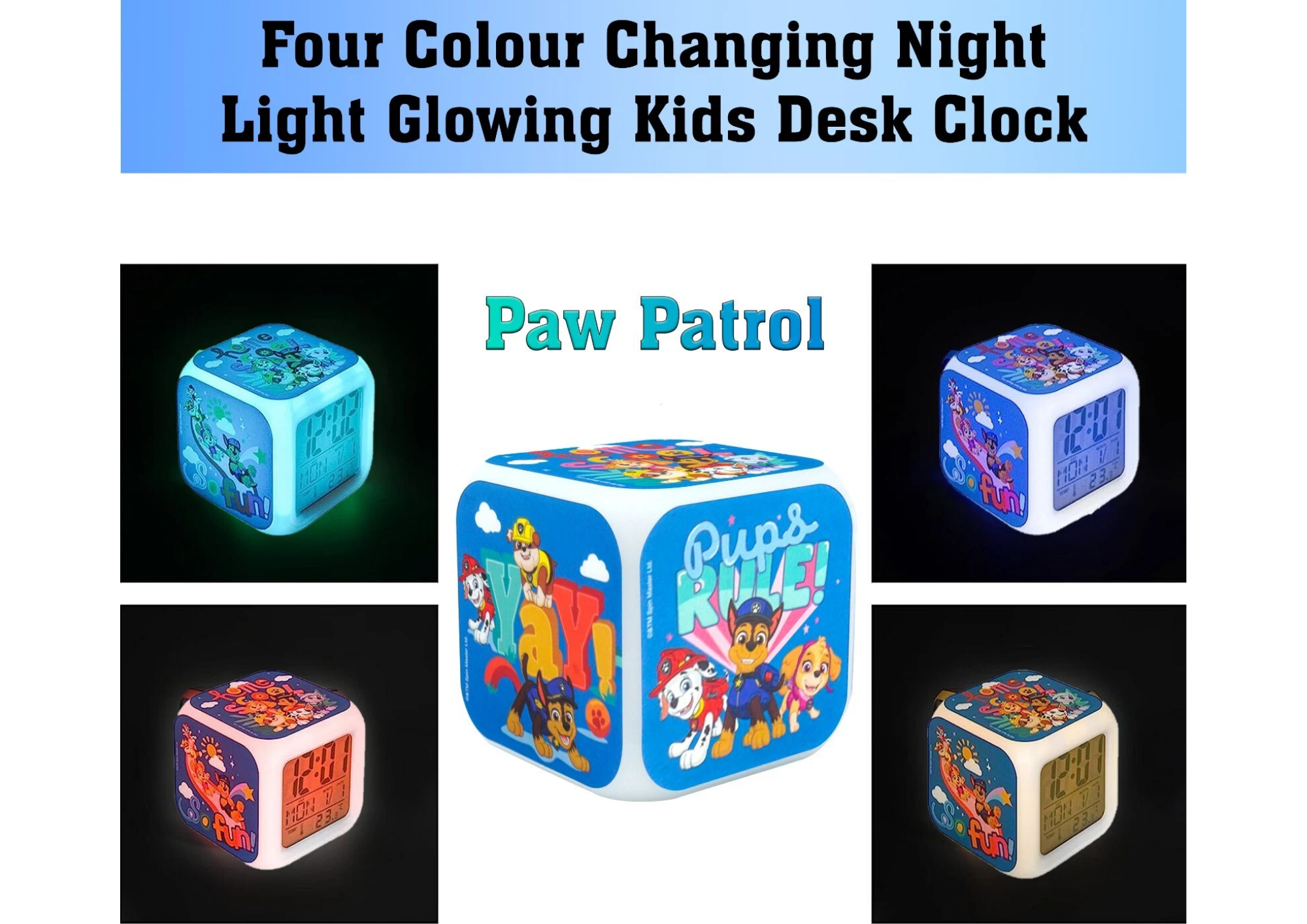 LED Alarm Clock Digital Alarm Clock Calendar Illuminated Snooze Alarm