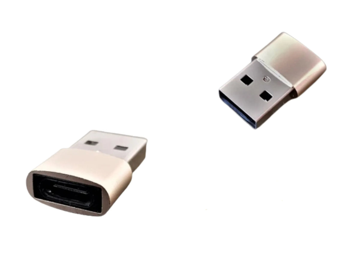USB-A auf USB-C Adapter – kompakter Lade- und Datenadapter mit USB-C Buchse für Smartphone, Tablet & Laptop
