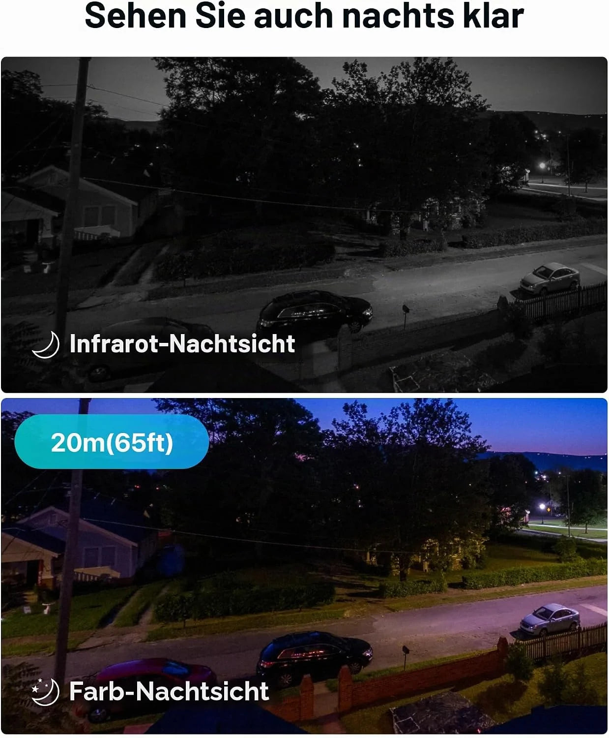 2MP WLAN Überwachungskamera für Außen – 360° Pan/Tilt, Nachtsicht, Bewegungsverfolgung & 2-Wege-Audio