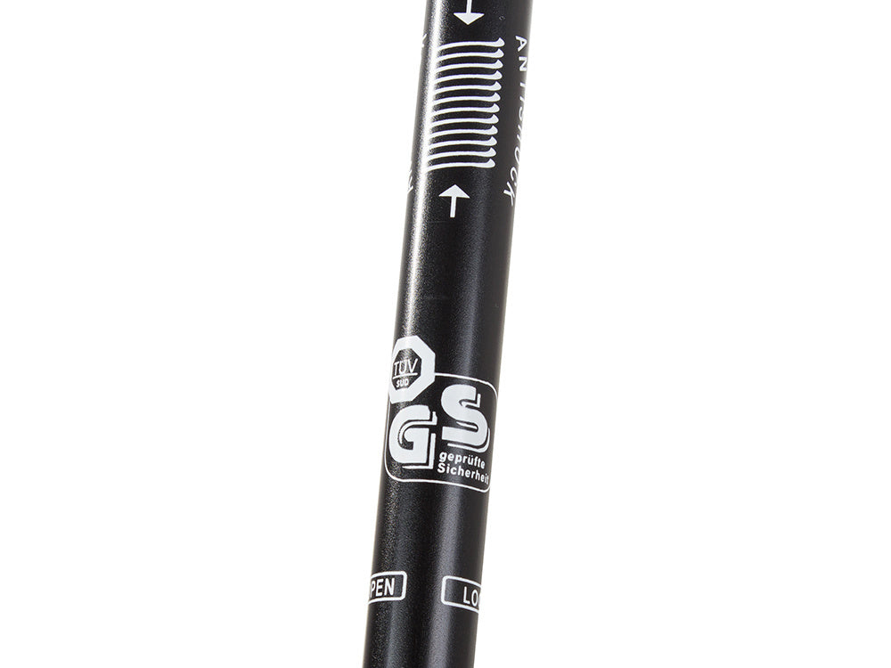 Nordic Walking Stock Teleskop 64-135 cm – Alu Antischock Wanderstock mit Korkgriff