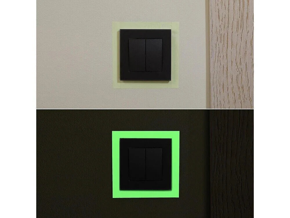 Leuchtklebeband 3 m × 2 cm Neon Grün – fluoreszierend, nachleuchtend, selbstklebend und zuschneidbar