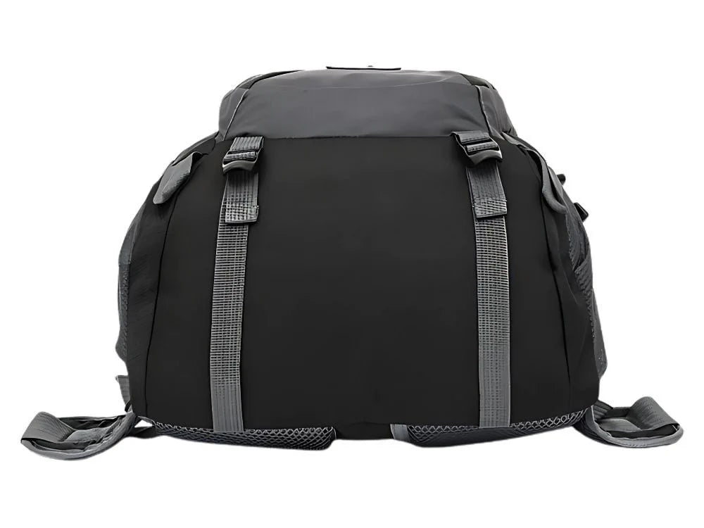 40L Wanderrucksack Trekkingrucksack Reiserucksack Schwarz Outdoor Camping Hüftgu