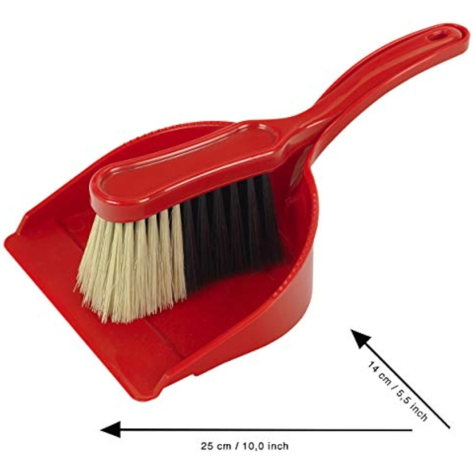 Small hand broom hand sweeping set sweeping set broom Classic special bristles red new 