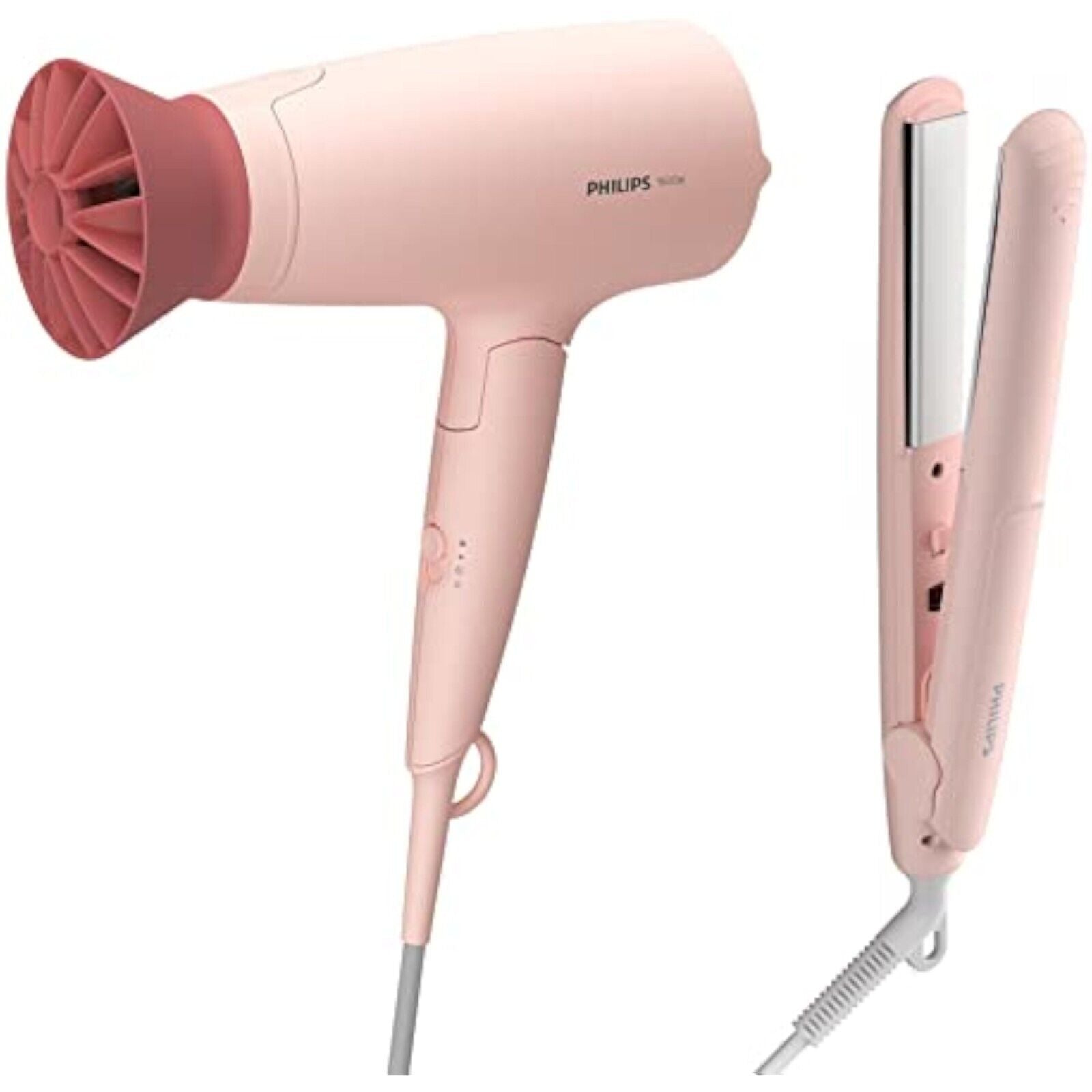 Philips 3000 Series Haarstyling-Set 1600W, Haartrockner + Haarglätter