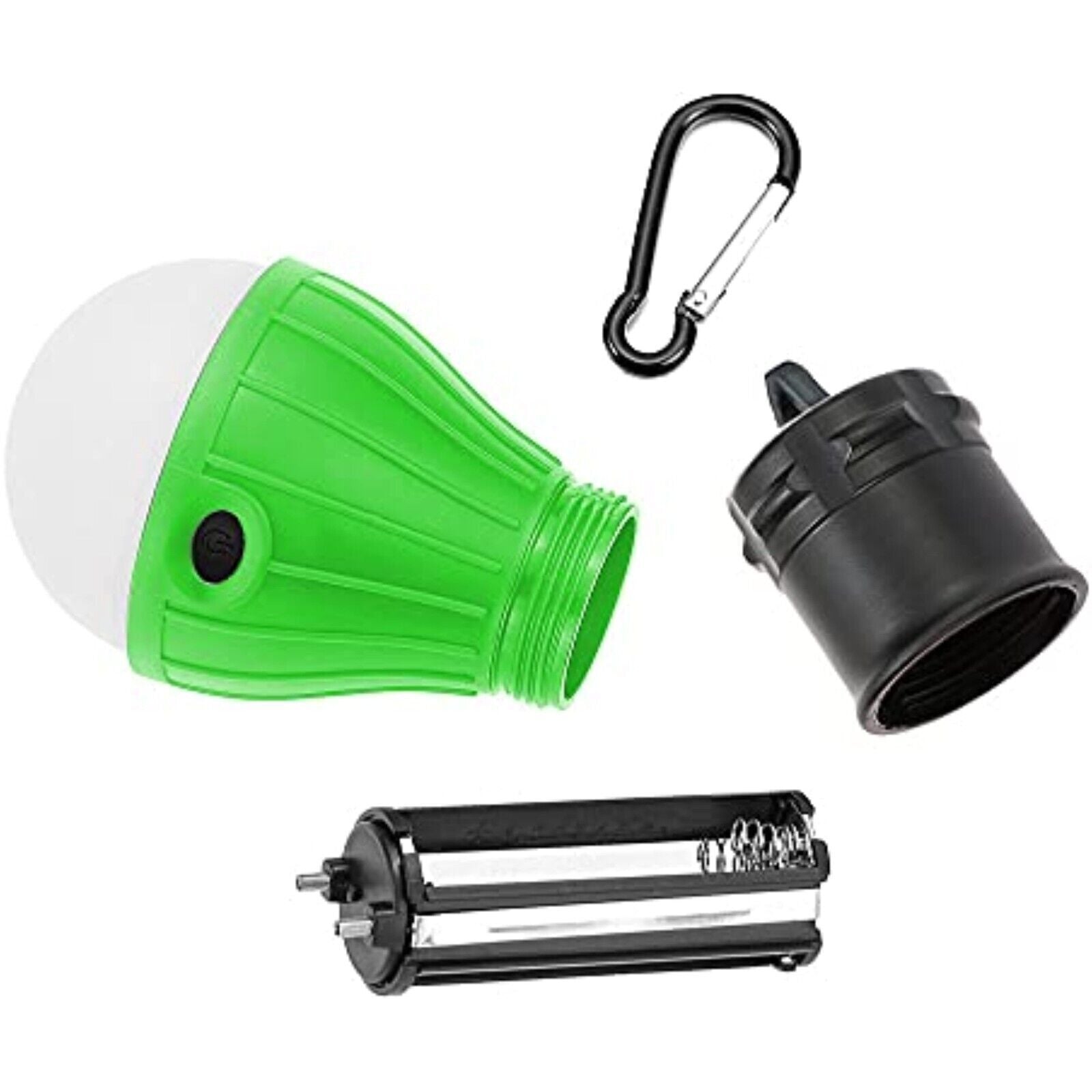 4 Stück LED-Campinglaternen – Wiederaufladbar, Wasserdicht, 3 Modi (hell, Halb, SOS), Mit Haken, USB-C, Für Zelt & Outdoor