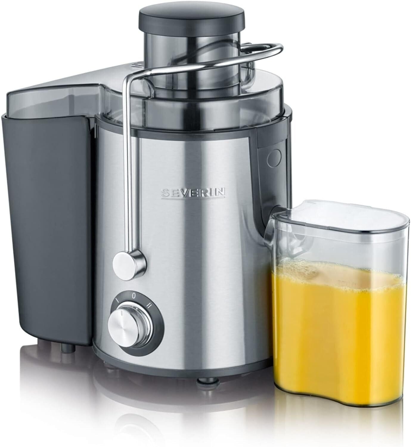 SEVERIN juicer, quiet juice machine for vitamin-rich fruit and vegetables 