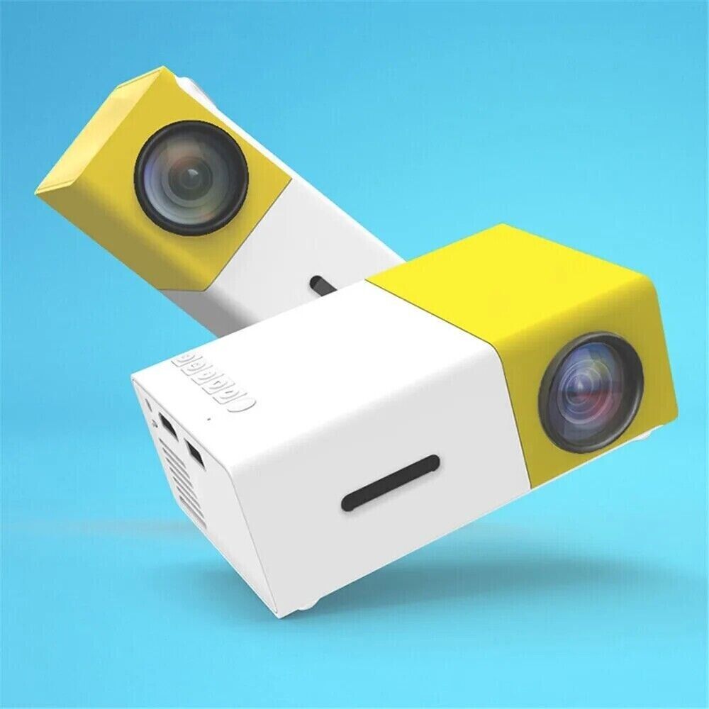 Tragbarer Mini Projektor High Definition 1080P ABS TFT-LCD Kontrast 800:1
