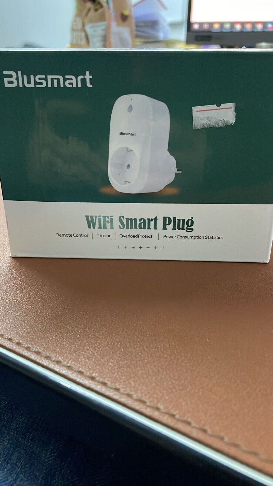 Home Shelly Plug &amp; Play "Plug" Wi-Fi Smart Socket 1x 16A Metering Function 2 pieces