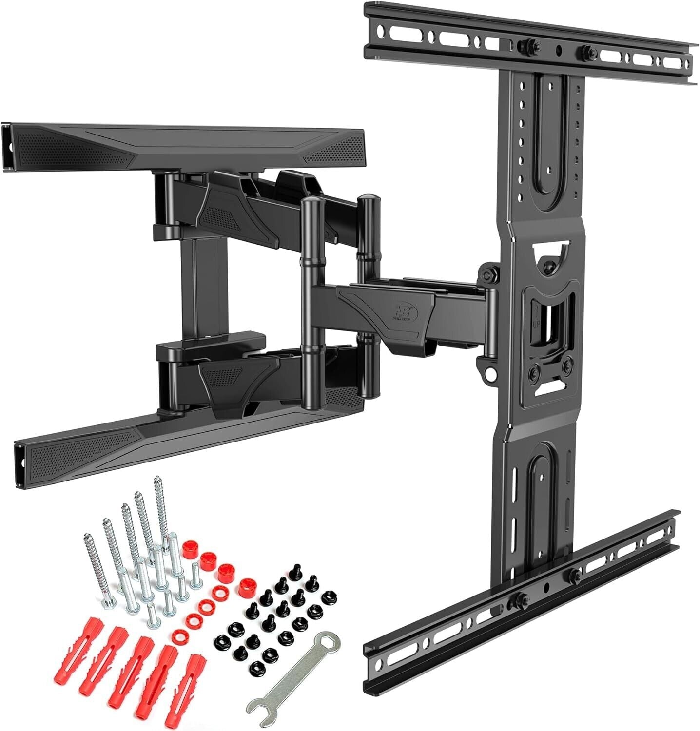 TV Wandhalterung, schwenkbar, robust, für Bildschirme von 45 bis 75 Zoll 11,9 cm