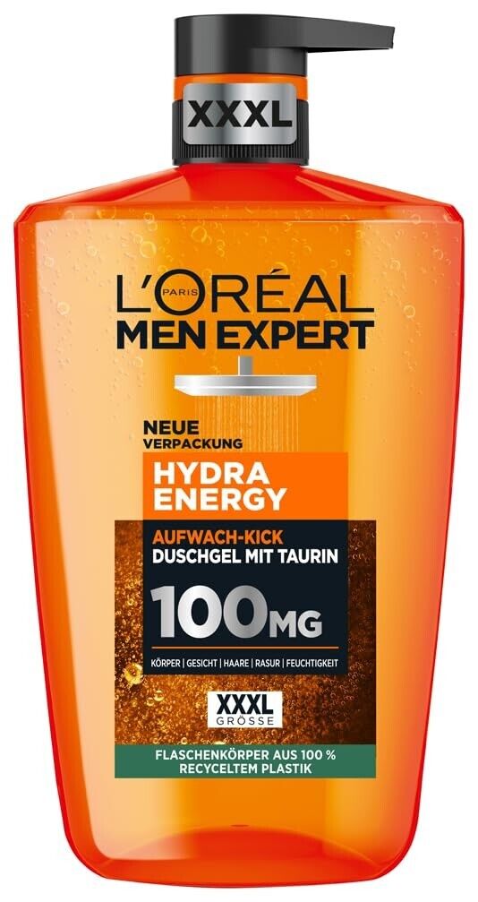 L'Oréal Men Expert XXXL Duschgel und Shampoo für Männer 1 x 1000ml