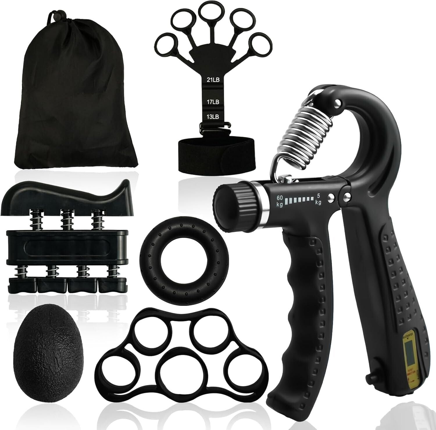 Handtrainer Fingertrainer Unterarmtrainer Fingerhantel Handexpander Gyro
