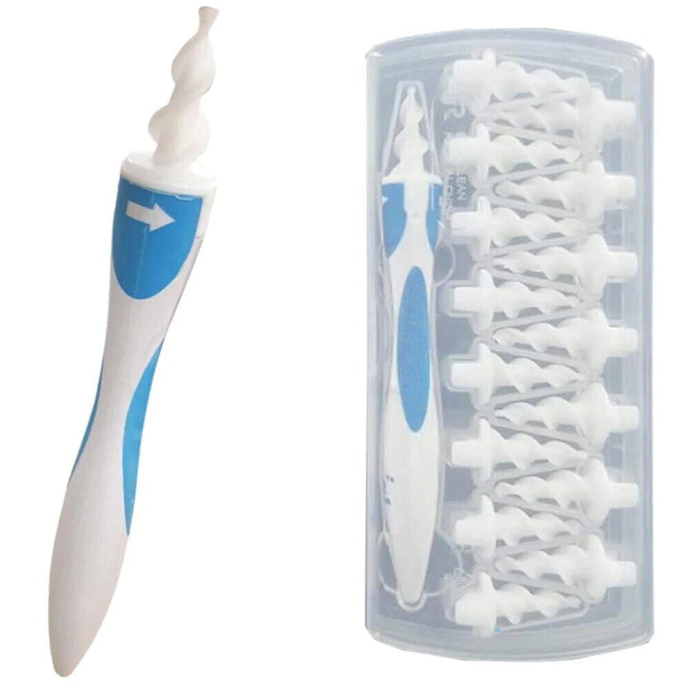 Schmerzfrei Ohrenschmalz Entferner Set / Innovations-Ohrreiniger + 15 Softtips