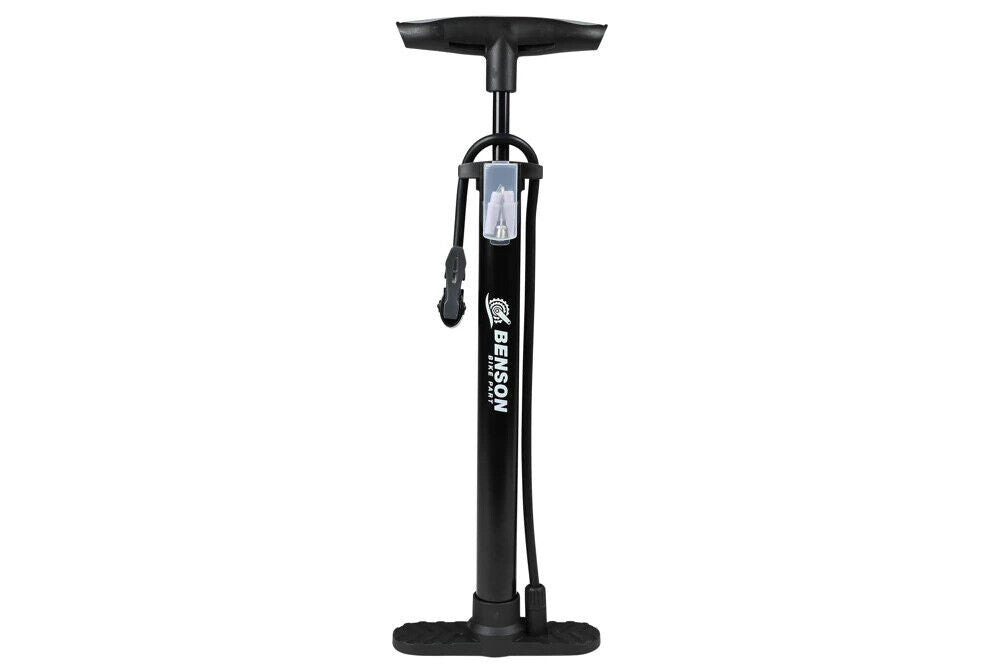 Kompakte Fahrradpumpe Luftpumpe mit Schlauch 45 cm Handpumpe Fahrrad Pumpe