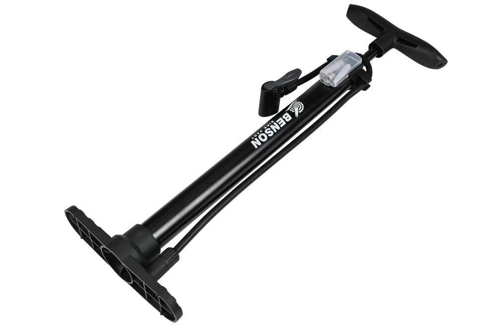 Kompakte Fahrradpumpe Luftpumpe mit Schlauch 45 cm Handpumpe Fahrrad Pumpe