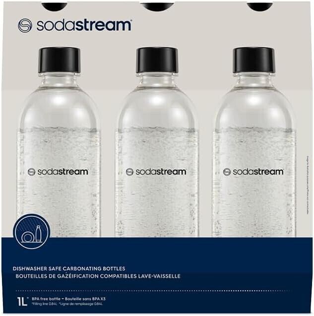Sodastream Duopack Tritan 1L Ersatzflaschen Für Alle Gängigen Sodastream 3x1 L