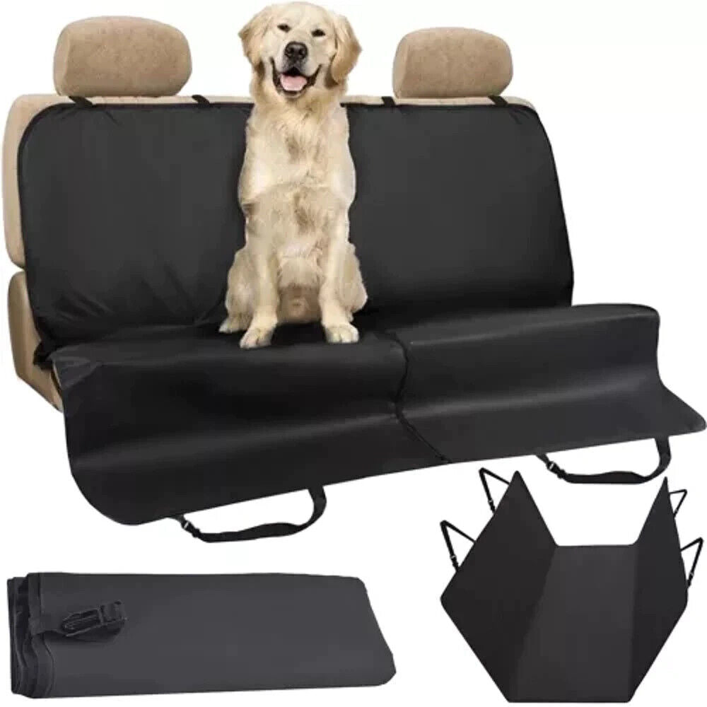 Hundedecke Autositzschoner 144x144cm Wasserdicht Schwarz – Purlov Bezug