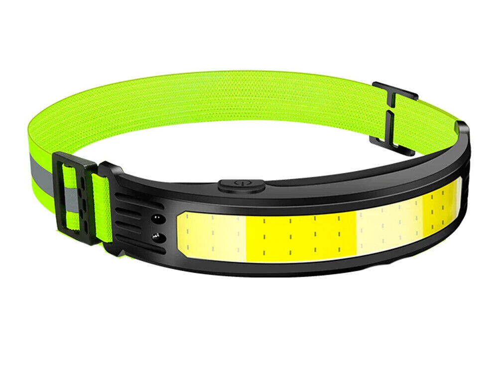Wiederaufladbare Multifunktions LED-Stirnlampe mit weißen & roten LEDs Outdoor