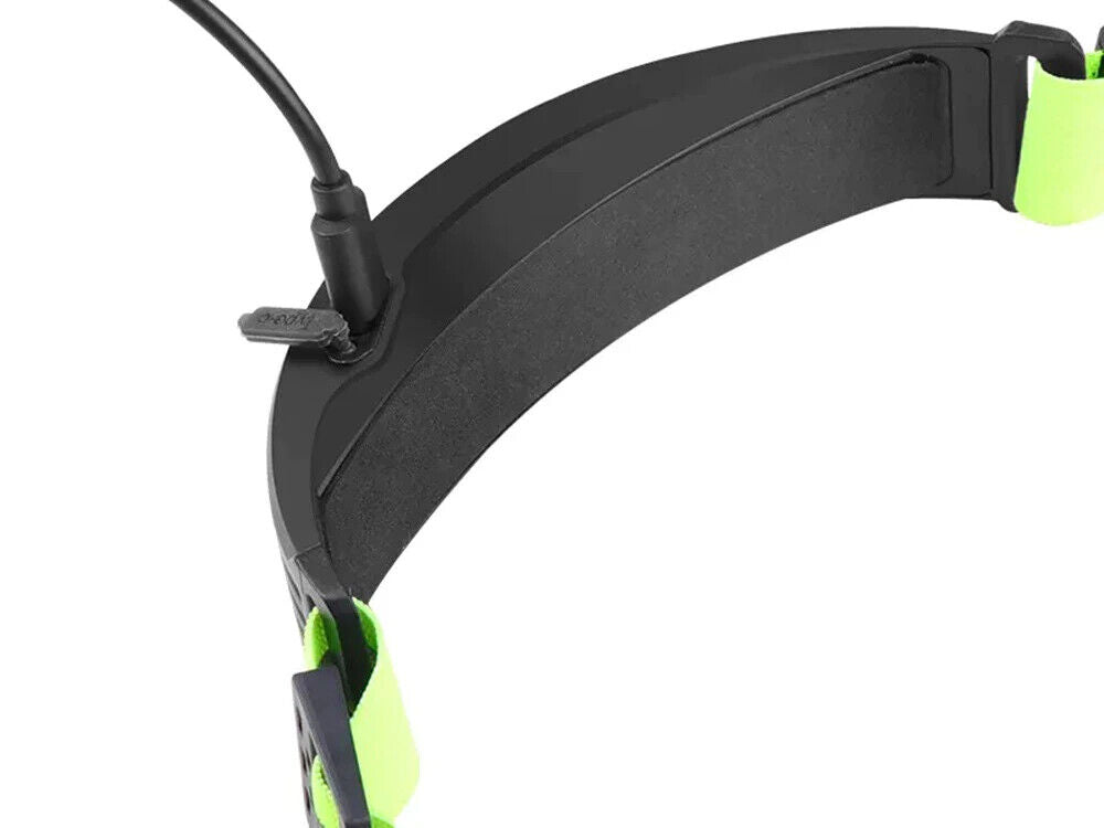 Wiederaufladbare Multifunktions LED-Stirnlampe mit weißen & roten LEDs Outdoor