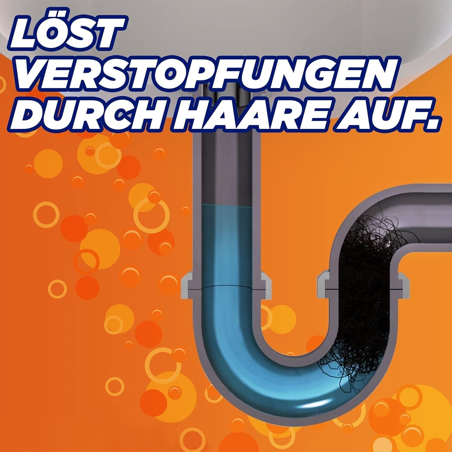 Drano Power Gel Rohrfrei Abflussreiniger Rohrreiniger Küche Bad (1-3er) Pack