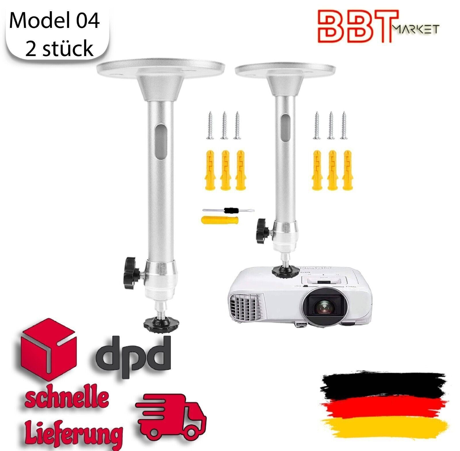 5kg Traglast Wand Deckenhalterung Für LCD DLP Mini Beamer Projektor Halterungen