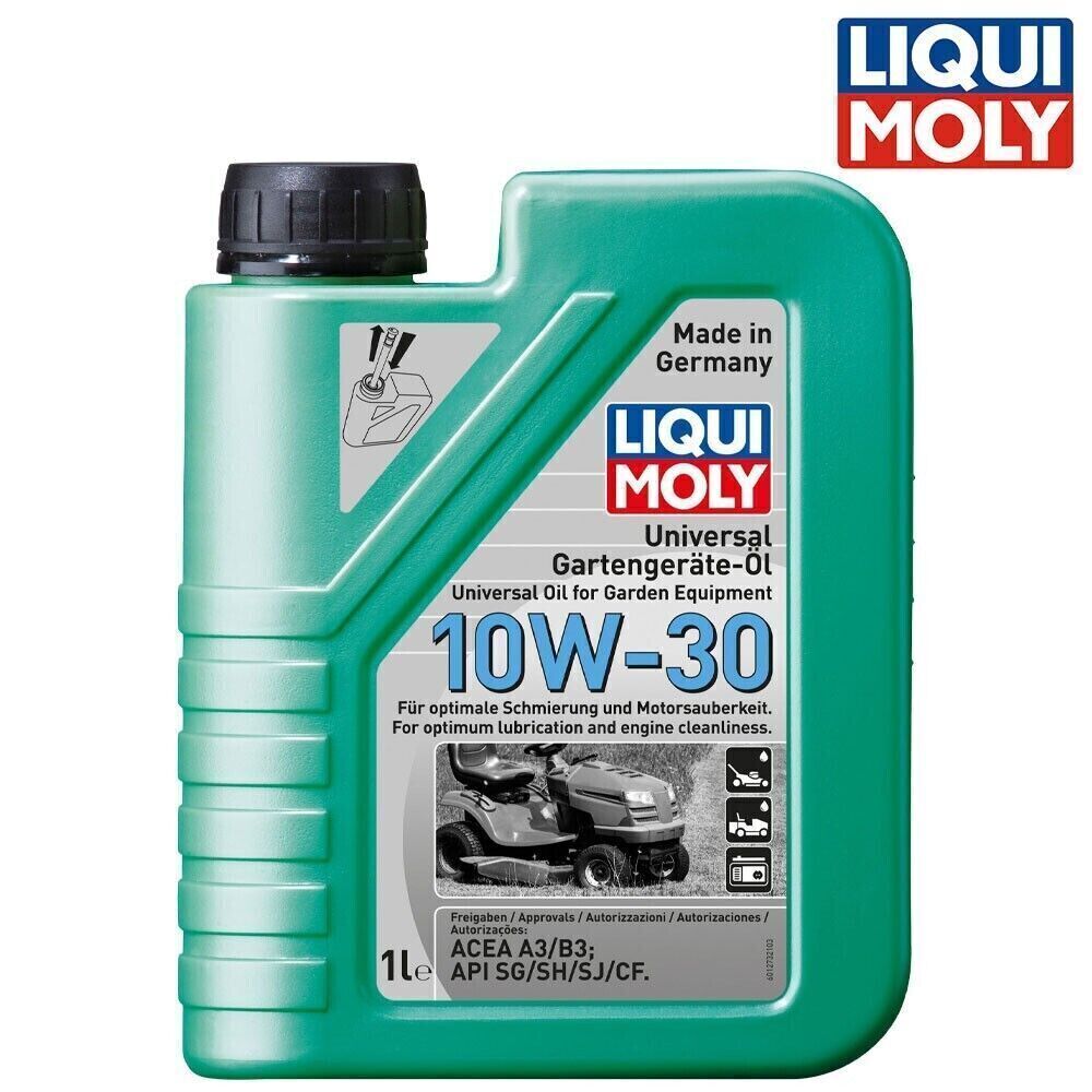 LIQUI MOLY 1273 Universal Garden Tool Oil compatible with Cat and Turbo 10W-30 1L 
