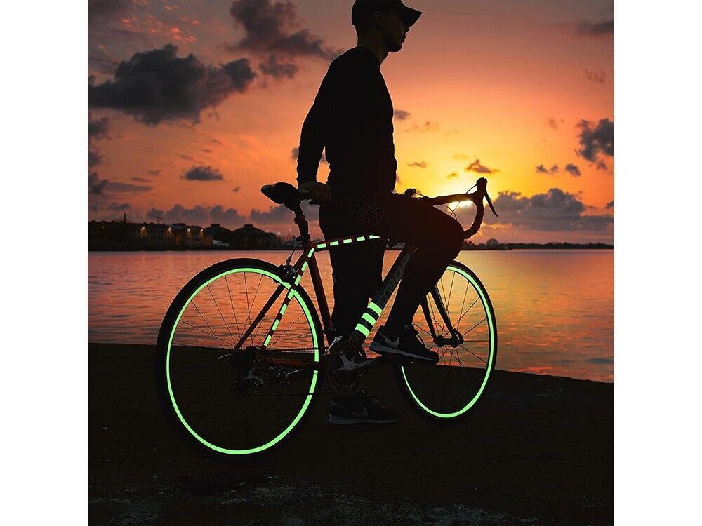 3 m Fluoreszierendes Klebeband – Nachleuchtend Grün –Leuchtfolie Neon 3 cm Breit