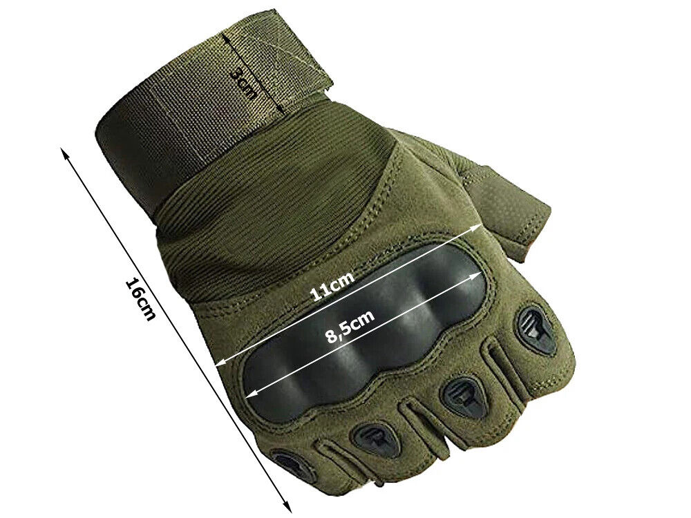 Taktische Handschuhe Armee Militär Handschuhe Motorrad Airsoft Fahrrad Unisex XL