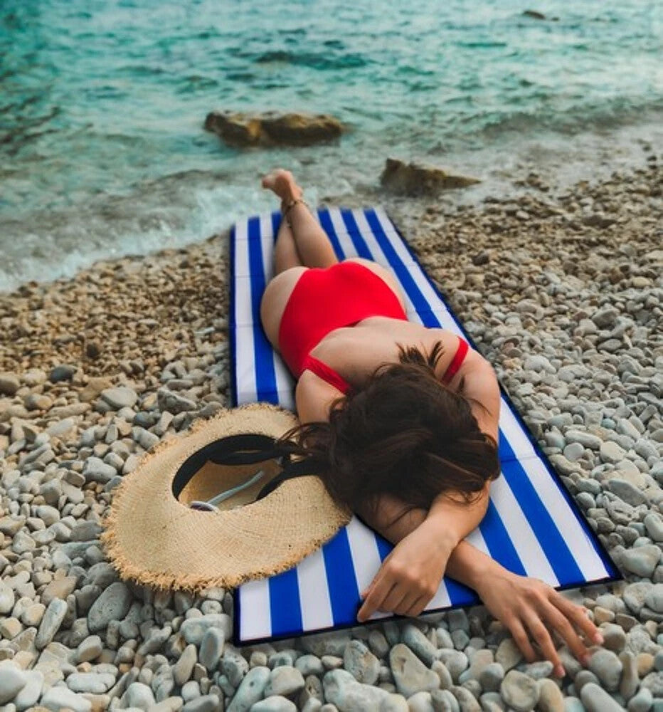 Faltbare Strandauflage 190x66cm Isomatte mit Griff – Dick & Komfortabel 🏖️🌞🏖️