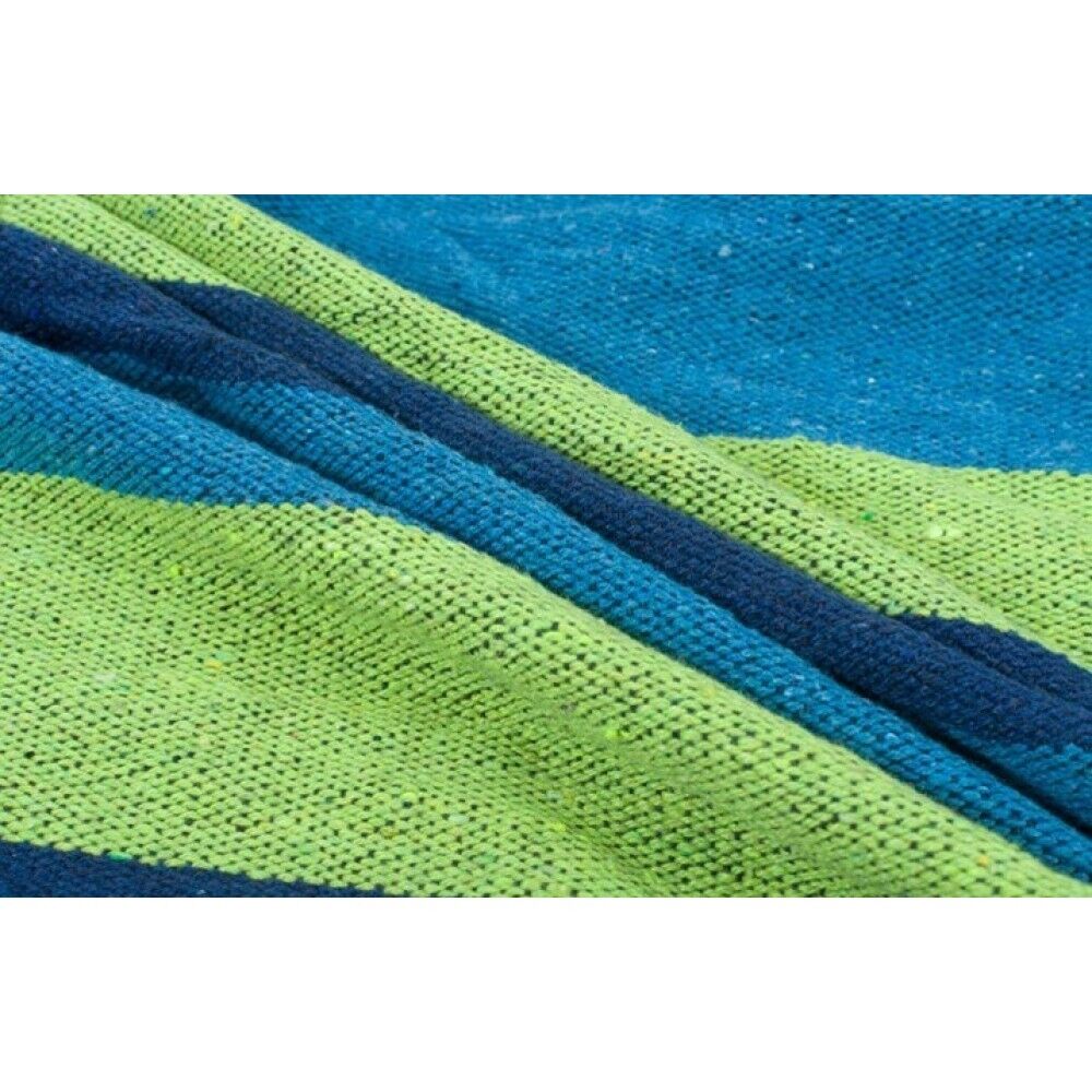 Hängematte 250x80cm groß Hängeliege Baumwolle 1 Personen XXL Doppelhängematte